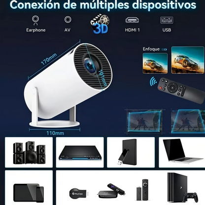 Mini Proyector Smart HY300